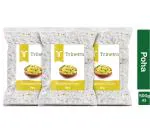 Trinetra Poha 1500 g (500g X 3 Pack) Flattened Rice