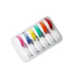 Sparkle Eye Anti Bacteria Multicolor Contact Lens Containers | Case Kit Storage Box/Holder Travel Lens Case. Protect Your Eyes by Changing Your Lens Case Monthly- Random Color (Pack of 6)