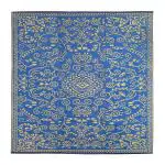 Sahil Export Quality Premium Floor Mat Chatai - Waterproof, Fade Resistant, Reversible - Blue, 6Ft X 6Ft