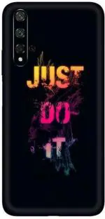 aadia Huawei Honor 20 Pro Matte Vinyl Quotes Printed Mobile Skin Sticker with Scratch Resistant Lamination