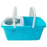 Winberg DOUBLE Blue Bucket Mop Combo (Pack of 4)