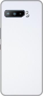 SRG INFOTECH Asus ROG Phone 3 Strix Mobile Skin (White Leather)