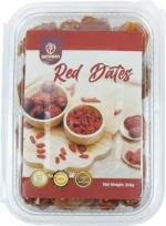 DateMan Fresh Seedless Premium Red Dates/Khajur Natural Red Khajoor From Saudi Healthy And Nutritious Snack Diet Rich in Protein & Vitamins Natural Sweet Wet Khajur - 250 Grams-Selling Since 1947