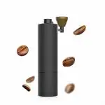 DEVICE OF TIME MORE Chestnut Slim Plus Manual Coffee Grinder Capacity 20g with CNC Stainless Steel Conical Burr - Internal Adjustable Setting,Double Bearing Positioning,French Press Coffee for Hand Grinder Gift