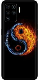 aadia Oppo F19 Pro Matte Vinyl Signs and Symbols Printed Mobile Skin Sticker with Scratch Resistant Lamination