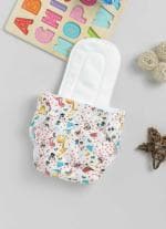 Royal brats Reusable diaper baby animals kingdom |white base|