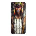GADGETSWRAP Printed Vinyl Skin Sticker for LG G7 - native american girl