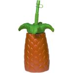 Tiki Times Summer Palm Tree Sippy Cup With Straw 22oz for Luau/Hawaiian Theme Parties