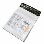 ABS Industries Tamper Proof Courier Bags/Envelopes/Pouches/Cover 60 Micron With POD and Permanent Self Adhesive Seal Tape 10X12 inches | Waterproof Tamper Proof Parcel Polybags For Packing - Pack of 500