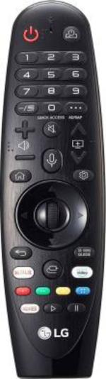 Xpecial Remote Controller for LG 4K Smart LED and TCD TV (Black)