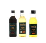 Nirmana Wood Pressed Natural Black Mustard, Coconut, Almonds, Pack of 3 Bottles, 100 ml each - Trial Pack (kachhi Ghani/Chemical-Free)
