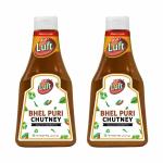 Wah Luft Instant And Delicious Ready To Use Bhel Puri Chutney 400 gm - Pack Of 2