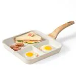 Carote Non Stick Grill Pan Appam Maker Breakfast Pan Granite Egg Pan Omelet Pan Frying Pan. 24cm