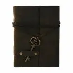 pranjals house Brown Leather Handmade Diary 100 Pages