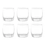 Cello Freezer and Scratch Resistant Clear Tumblers Glass Set - 210 ml (pack of 6) (8901372711810)