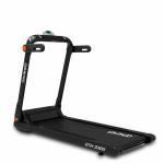 Sparnod Fitness STH-3300 5.5 HP Peak Automatic Pre-Installed Foldable Motorized Running Indoor Treadmill for Home Use Black