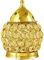 T-KA108 JyotDiyaPoojaDeepakDeep2.3(2) Brass Table Diya  (Height: 4.5 inch)