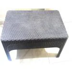 Jai Shoppee Plastic Teapoy / Coffee Table / Tea Table For Home ( Black )