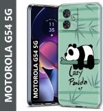 Fashionury Back Cover for Motorola MOTO g54 5G (Green, White, Grip Case, Silicon, Pack of: 1)