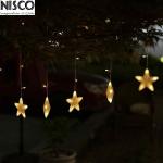 Meneon - Illuminate Your Thoughts Flickering, Steady Yellow Rice Lights 3.01 m and 138 Blubs