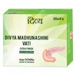 DIVYA Patanjali MADHUNASHNI VATI EX.POWER 30X4 TAB(Pack of 2)