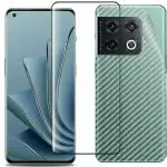 eZell OnePlus 10 Pro (2N1) Combo Pack FULL TEMPERED GLASS+ Back Screen Protector