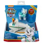 PAW Patrol, Everest Snow Plow Vehicle with Collectible Figure, for Kids Aged 3 and Up