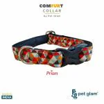 Pet Glam-Prism -Dog Collar for Puppies Beagles Shish tzu Lhasa Apso Labrador GSD Golden Retriever Boxers -Soft Collars for puppies and large dogs