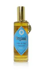 Song Of India Organic Goodness Air Freshener Room Spray In Amber Coloured Glass Bottle For Home Fragrance (Dehn Al Oudh/Oud - Agarwood, 100 Ml)