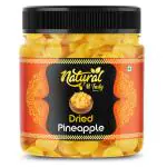 natural n Tasty Dried Pineapple Dried Fruits| No Added Colours and Preservatives | Sweet and Delicious Real Pineapple Taste Jar Pack 500 gram
