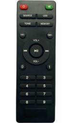 Xpecial It-6050 Suf Bt It 5.1 Xv Craze Suf Rc-12 Remote Compatible For Intex Home Theater Multimedia System
