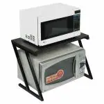 Palomino Microwave/OTG Oven Rack | Multipurpose Kitchen Organizer Rack Cabinet (Pack of 1, Brown)