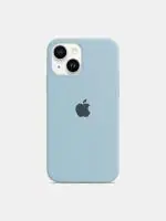TREEMODA Silicone Triple Layer Protection iPhone 13 Back Case. (Sky Blue)