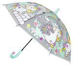 CHAATEWALA Green Glitter Unicorn Umbrella (48.3 x 61 x 12.7 cm)