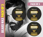 KURAIY Natural Incredible Man Hair & Beard Wax | Strong Hold Hair Styling Wax for Men Hair Wax (100 g)
