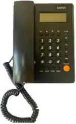 Beetel M500 Corded Landline Phone (Black)