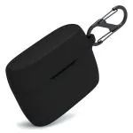 Capo Soft & Flexible Silicone Shockproof, Scratchproof Earbuds Cover Case Compatible for Jabra Elite 5 (Black)