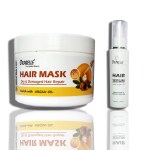 Orabelle Keratin care Hair mask Enrich with Argan oil -500ml with Keratin hair serum 100ml