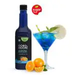 GOOD&MOORE Sugar free Blue Island Syrup | Blue Curacao | 750ml