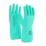 ETS Handpro 15 Inches long Heavy-Duty Chemical Acid Resistant Nitrile Gloves/Rubber Hand Gloves for Industrial Safety Construction Gardening Kitchen Cleaning Dish Washing Gloves (XL Pack of 1)