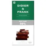 Didier & Frank Sweet Dark 50% Dark Chocolate, 100g