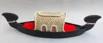 Loyal Craft Hand Carved Traditional Kerala House Boat Miniature Model for Home Décor/Office Décor/Table Décor
