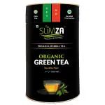 SLIMZA Premium Organic Green Tea (100gm) | Whole Leaf & Non Bitter | 100% USDA Certified | High Antioxidants | For Weight Loss, Healthy Living