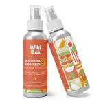 Wild Oak Sea Ferns (SPF 50) Sunscreen Hydrating Moisturizer enriched with Zinc Oxide, Citric Acid, Vitamin E, Argan Oil & Calendula | Prevents UV Damage & Hydrates Skin | For all Skin Types | 100ml
