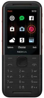 Nokia 5310 DS Keypad Mobile, FM Radio,Camera with Flash (8 MB RAM) (Black, Red)