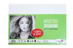 Brustro White Drawing Papers 200 GSM A3 (Pack Of 24)