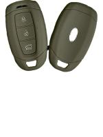 Cloudsale Car Key Cover For Hyundai Verna 2017 Onwards 3 Button Push Button Start