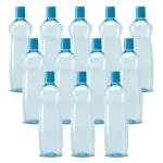 Milton Plastic Sky Blue Pacific 1000 Pet Water Bottles (Set Of 12)