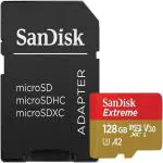 SanDisk 128GB Extreme microSDXC, U3, C10, V30, UHS niamia