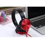 Wired HD Immersive Sound Soft On-Ear Earphones Wired Headset With Mic Sports Wire Earphones 3.5mm Jack Wired Headphone with Deep Bass